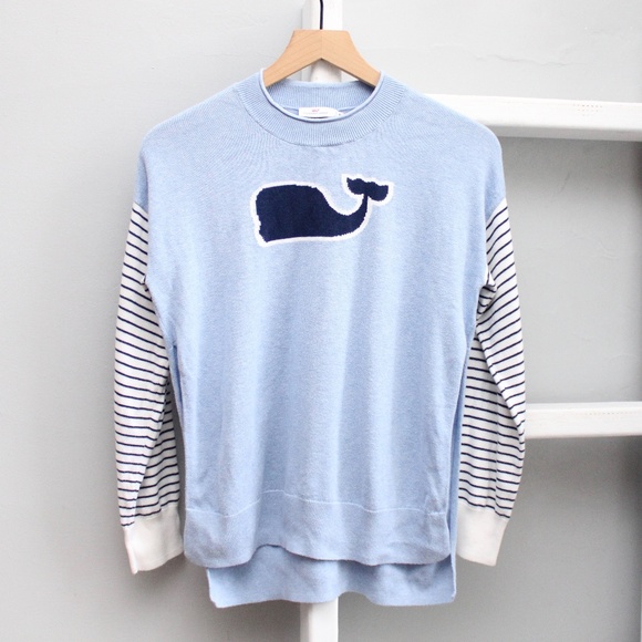 Vineyard Vines Other - Vineyard Vines Girls Whale Intarsia Crewneck Sweater